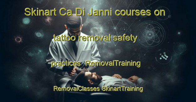 Skinart Ca Di Janni courses on tattoo removal safety practices | #RemovalTraining #RemovalClasses #SkinartTraining-Italy