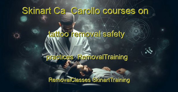 Skinart Ca  Carollo courses on tattoo removal safety practices | #RemovalTraining #RemovalClasses #SkinartTraining-Italy