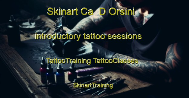 Skinart Ca  D Orsini introductory tattoo sessions | #TattooTraining #TattooClasses #SkinartTraining-Italy