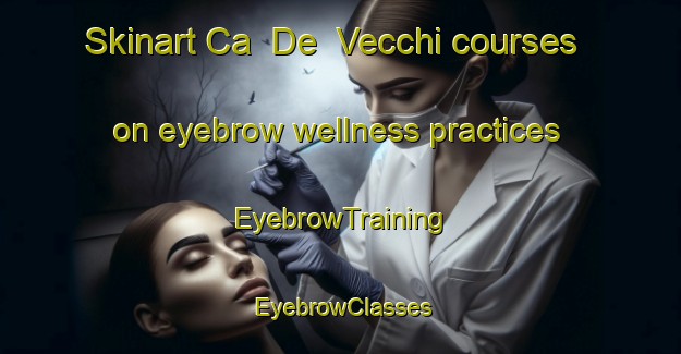 Skinart Ca  De  Vecchi courses on eyebrow wellness practices | EyebrowTraining | EyebrowClasses | SkinartTraining-Italy
