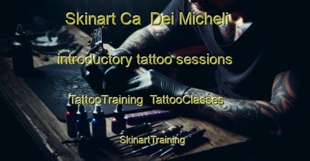 Skinart Ca  Dei Micheli introductory tattoo sessions | TattooTraining | TattooClasses | SkinartTraining-Italy