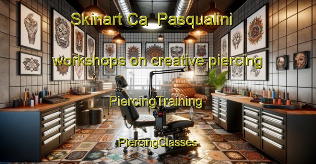 Skinart Ca  Pasqualini workshops on creative piercing | #PiercingTraining #PiercingClasses #SkinartTraining-Italy