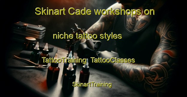 Skinart Cade workshops on niche tattoo styles | TattooTraining | TattooClasses | SkinartTraining-Italy
