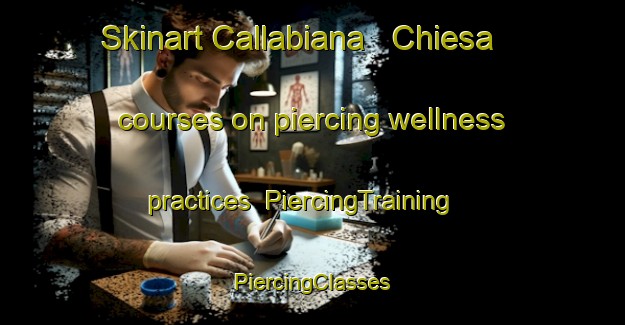 Skinart Callabiana   Chiesa courses on piercing wellness practices | #PiercingTraining #PiercingClasses #SkinartTraining-Italy