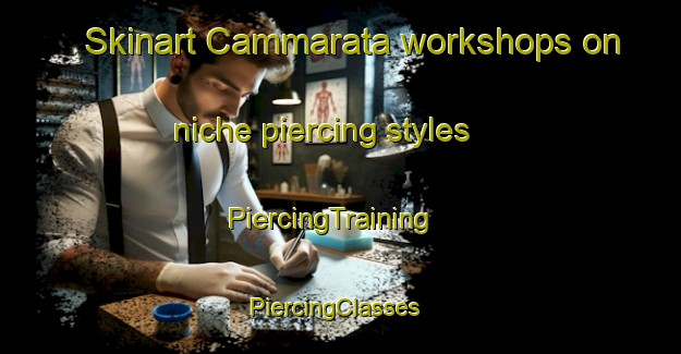 Skinart Cammarata workshops on niche piercing styles | PiercingTraining | PiercingClasses | SkinartTraining-Italy
