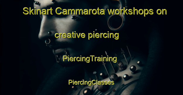 Skinart Cammarota workshops on creative piercing | #PiercingTraining #PiercingClasses #SkinartTraining-Italy