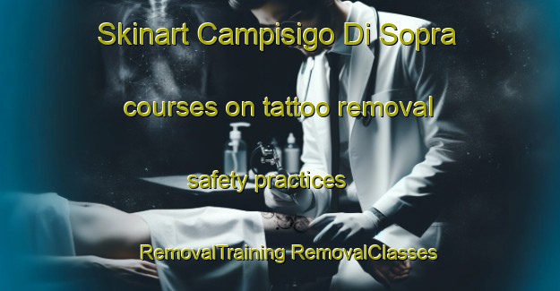 Skinart Campisigo Di Sopra courses on tattoo removal safety practices | #RemovalTraining #RemovalClasses #SkinartTraining-Italy