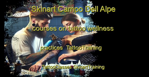 Skinart Campo Dell Alpe courses on tattoo wellness practices | #TattooTraining #TattooClasses #SkinartTraining-Italy