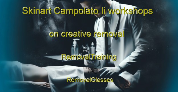 Skinart Campolato Ii workshops on creative removal | RemovalTraining | RemovalClasses | SkinartTraining-Italy