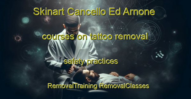 Skinart Cancello Ed Arnone courses on tattoo removal safety practices | #RemovalTraining #RemovalClasses #SkinartTraining-Italy