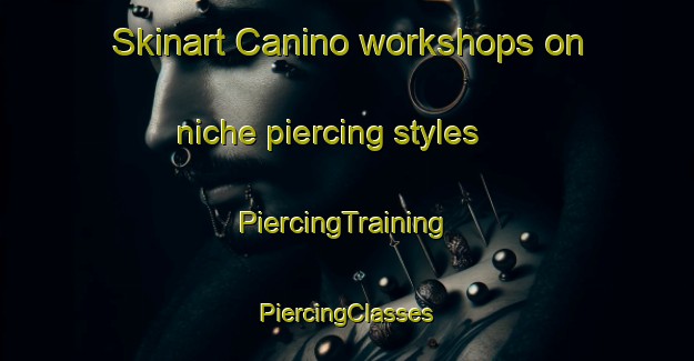 Skinart Canino workshops on niche piercing styles | #PiercingTraining #PiercingClasses #SkinartTraining-Italy