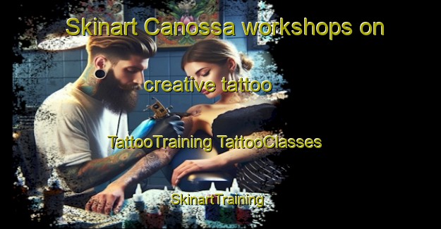 Skinart Canossa workshops on creative tattoo | #TattooTraining #TattooClasses #SkinartTraining-Italy