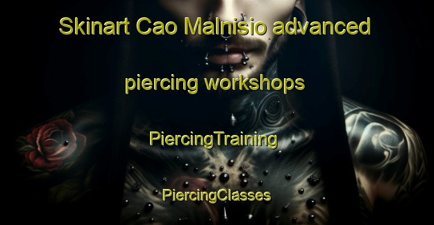 Skinart Cao Malnisio advanced piercing workshops | #PiercingTraining #PiercingClasses #SkinartTraining-Italy