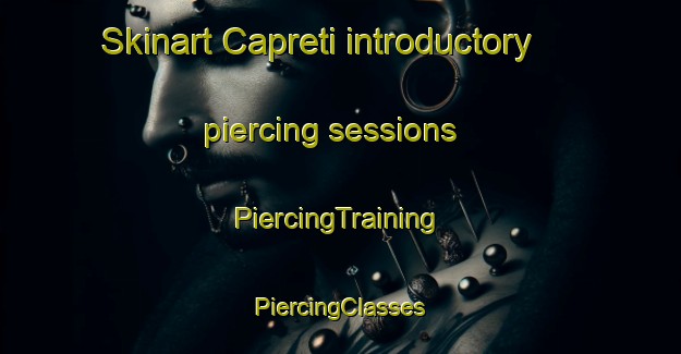 Skinart Capreti introductory piercing sessions | #PiercingTraining #PiercingClasses #SkinartTraining-Italy