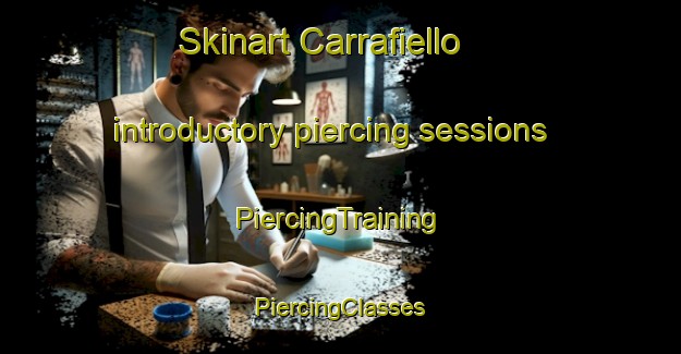 Skinart Carrafiello introductory piercing sessions | #PiercingTraining #PiercingClasses #SkinartTraining-Italy