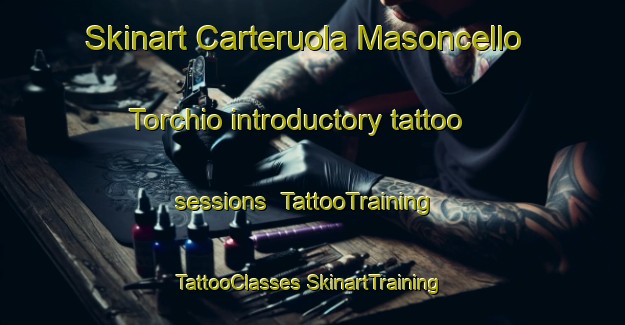 Skinart Carteruola Masoncello Torchio introductory tattoo sessions | #TattooTraining #TattooClasses #SkinartTraining-Italy