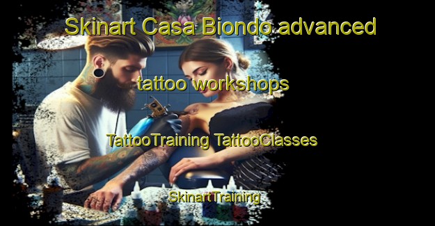 Skinart Casa Biondo advanced tattoo workshops | #TattooTraining #TattooClasses #SkinartTraining-Italy