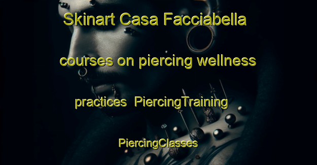 Skinart Casa Facciabella courses on piercing wellness practices | #PiercingTraining #PiercingClasses #SkinartTraining-Italy