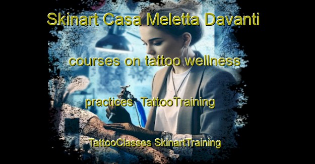 Skinart Casa Meletta Davanti courses on tattoo wellness practices | #TattooTraining #TattooClasses #SkinartTraining-Italy