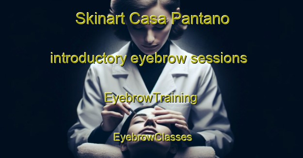Skinart Casa Pantano introductory eyebrow sessions | EyebrowTraining | EyebrowClasses | SkinartTraining-Italy