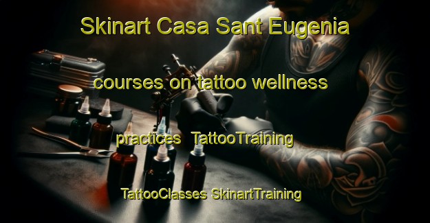 Skinart Casa Sant Eugenia courses on tattoo wellness practices | #TattooTraining #TattooClasses #SkinartTraining-Italy