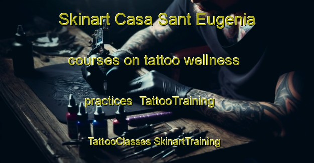 Skinart Casa Sant Eugenia courses on tattoo wellness practices | #TattooTraining #TattooClasses #SkinartTraining-Italy