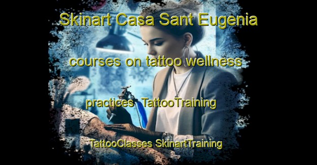 Skinart Casa Sant Eugenia courses on tattoo wellness practices | #TattooTraining #TattooClasses #SkinartTraining-Italy