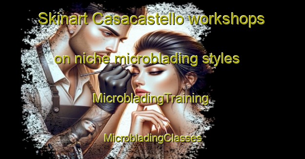 Skinart Casacastello workshops on niche microblading styles | #MicrobladingTraining #MicrobladingClasses #SkinartTraining-Italy