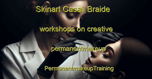 Skinart Casali Braide workshops on creative permanentmakeup | #PermanentmakeupTraining #PermanentmakeupClasses #SkinartTraining-Italy