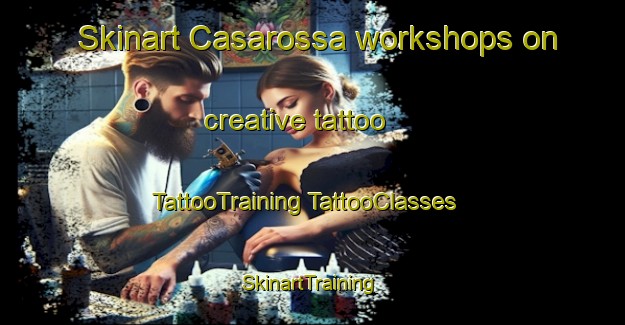 Skinart Casarossa workshops on creative tattoo | #TattooTraining #TattooClasses #SkinartTraining-Italy