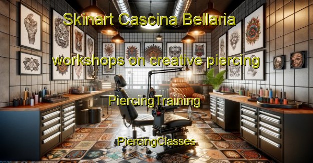 Skinart Cascina Bellaria workshops on creative piercing | #PiercingTraining #PiercingClasses #SkinartTraining-Italy