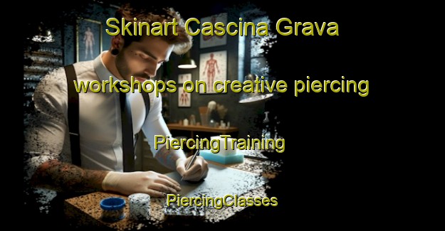 Skinart Cascina Grava workshops on creative piercing | #PiercingTraining #PiercingClasses #SkinartTraining-Italy