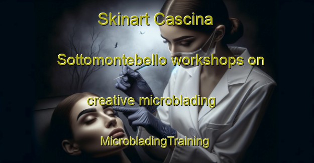 Skinart Cascina Sottomontebello workshops on creative microblading | #MicrobladingTraining #MicrobladingClasses #SkinartTraining-Italy