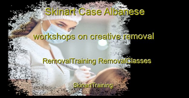 Skinart Case Albanese workshops on creative removal | #RemovalTraining #RemovalClasses #SkinartTraining-Italy