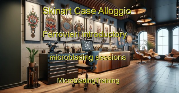 Skinart Case Alloggio Ferrovieri introductory microblading sessions | #MicrobladingTraining #MicrobladingClasses #SkinartTraining-Italy