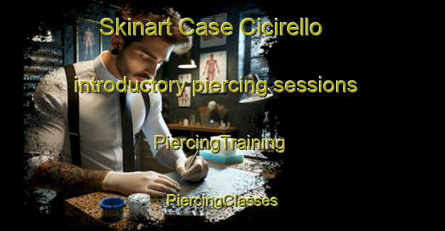 Skinart Case Cicirello introductory piercing sessions | #PiercingTraining #PiercingClasses #SkinartTraining-Italy