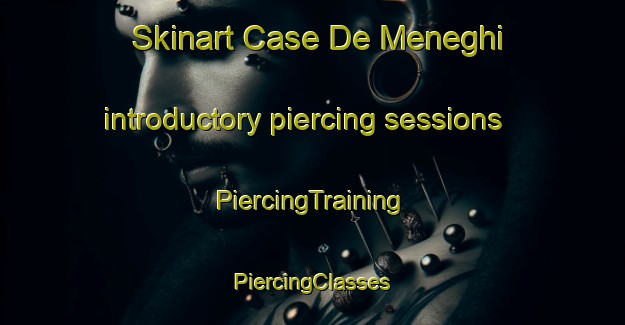 Skinart Case De Meneghi introductory piercing sessions | #PiercingTraining #PiercingClasses #SkinartTraining-Italy