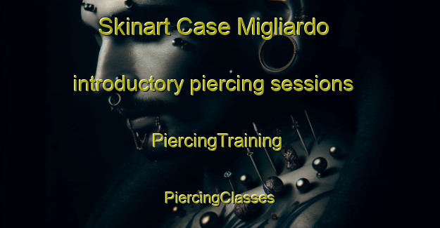 Skinart Case Migliardo introductory piercing sessions | #PiercingTraining #PiercingClasses #SkinartTraining-Italy