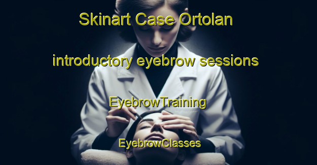 Skinart Case Ortolan introductory eyebrow sessions | EyebrowTraining | EyebrowClasses | SkinartTraining-Italy