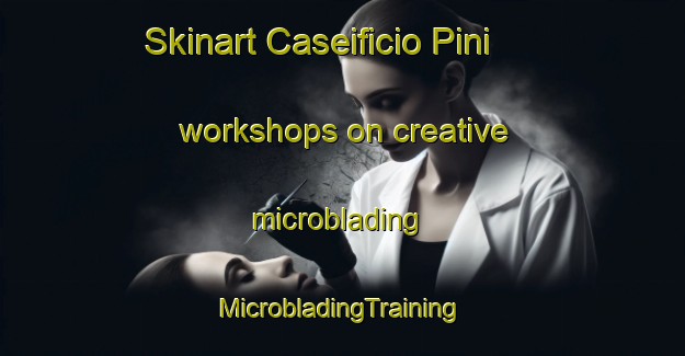 Skinart Caseificio Pini workshops on creative microblading | #MicrobladingTraining #MicrobladingClasses #SkinartTraining-Italy