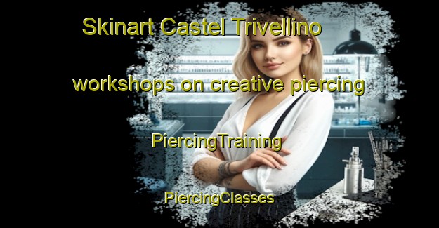 Skinart Castel Trivellino workshops on creative piercing | #PiercingTraining #PiercingClasses #SkinartTraining-Italy