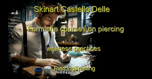 Skinart Castello Delle Formiche courses on piercing wellness practices | #PiercingTraining #PiercingClasses #SkinartTraining-Italy