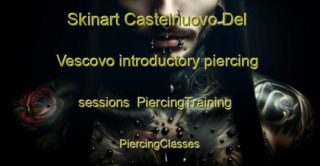 Skinart Castelnuovo Del Vescovo introductory piercing sessions | #PiercingTraining #PiercingClasses #SkinartTraining-Italy