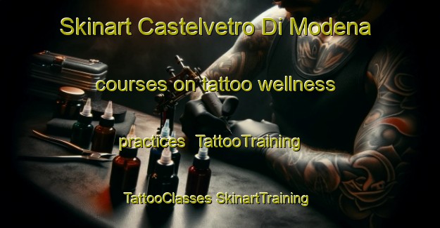 Skinart Castelvetro Di Modena courses on tattoo wellness practices | #TattooTraining #TattooClasses #SkinartTraining-Italy