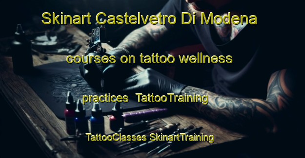 Skinart Castelvetro Di Modena courses on tattoo wellness practices | #TattooTraining #TattooClasses #SkinartTraining-Italy