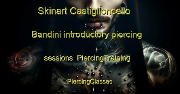 Skinart Castiglioncello Bandini introductory piercing sessions | #PiercingTraining #PiercingClasses #SkinartTraining-Italy