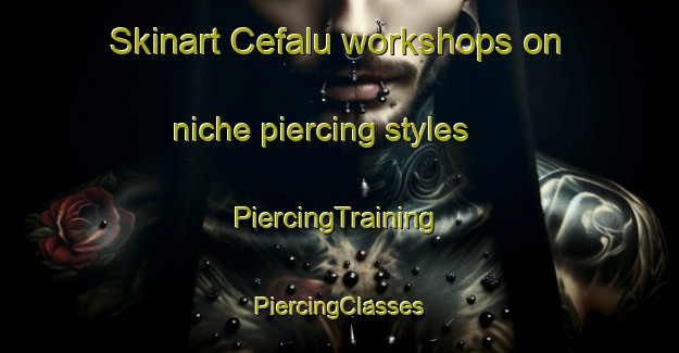 Skinart Cefalu workshops on niche piercing styles | #PiercingTraining #PiercingClasses #SkinartTraining-Italy