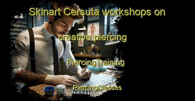 Skinart Cersuta workshops on creative piercing | #PiercingTraining #PiercingClasses #SkinartTraining-Italy