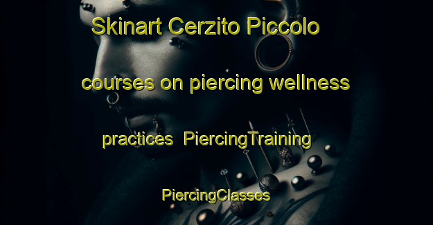 Skinart Cerzito Piccolo courses on piercing wellness practices | #PiercingTraining #PiercingClasses #SkinartTraining-Italy