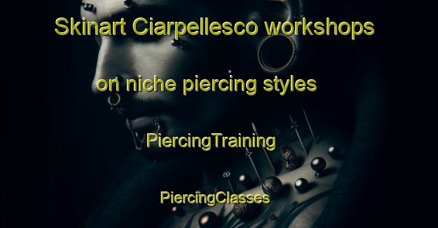 Skinart Ciarpellesco workshops on niche piercing styles | PiercingTraining | PiercingClasses | SkinartTraining-Italy